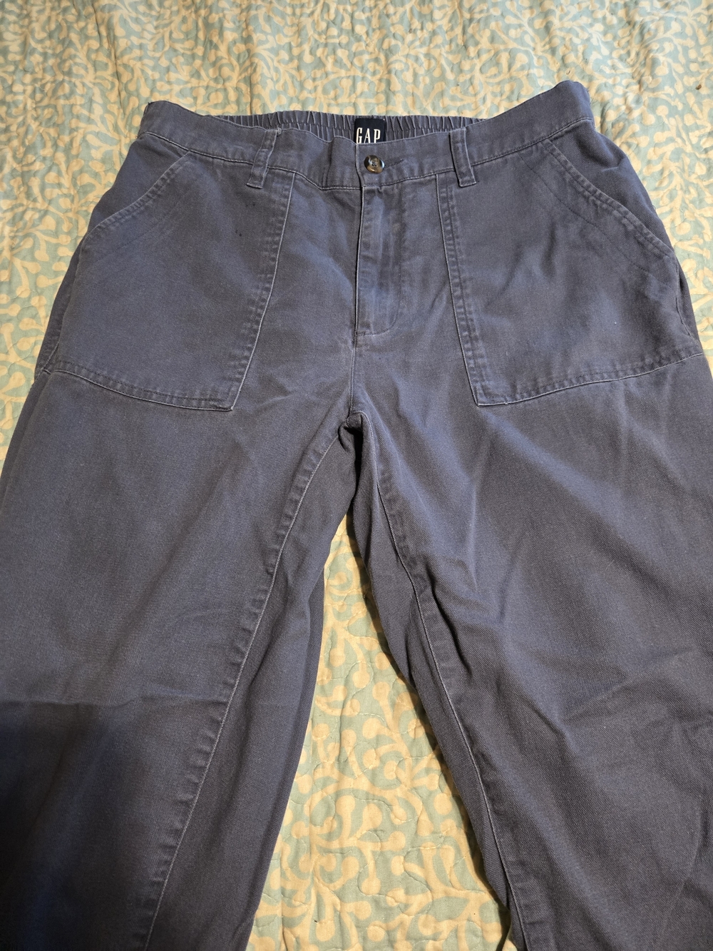 GAP WoMen's Navy Utility Pants Medium